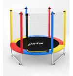 TRAMPOLINA REKREACYJNA DLA DZIECI 152 CM JUST FUN MULTICOLOR
