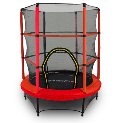 TRAMPOLINA do wewnątrz 140cm JUST FUN czerwona