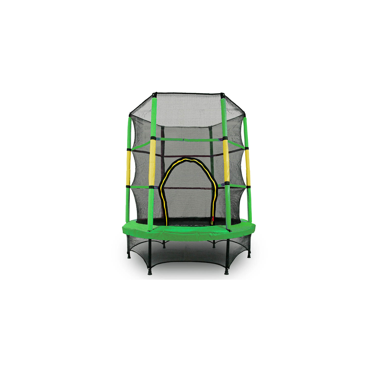 ZIELONO-ŻÓŁTA-TRAMPOLINA DO DOMU I OGRODU 140 JF