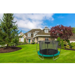 Trampolina 10 FT Just FunPremium Fiberglass BLUE