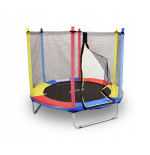 TRAMPOLINA REKREACYJNA DLA DZIECI 152 CM JUST FUN MULTICOLOR