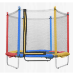 TRAMPOLINA REKREACYJNA DLA DZIECI 152 CM JUST FUN MULTICOLOR