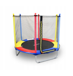 TRAMPOLINA REKREACYJNA DLA DZIECI 152 CM JUST FUN MULTICOLOR