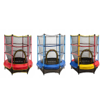 TRAMPOLINA do wewnątrz 140cm JUST FUN różowa