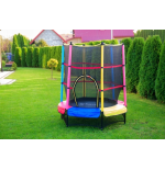 TRAMPOLINA do wewnątrz 140cm JUST FUN czerwona