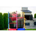 TRAMPOLINA do wewnątrz 140cm JUST FUN czerwona