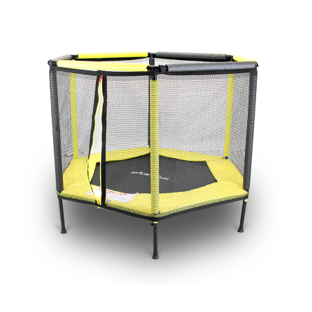 TRAMPOLINA-KOJEC DO DOMU I OGRODU 140 YELLOW