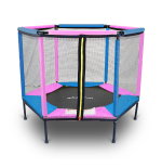 TRAMPOLINA KOJEC DO DOMU I OGRODU 140 PINK