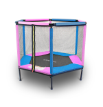 TRAMPOLINA KOJEC DO DOMU I OGRODU 140 PINK