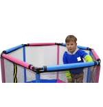 TRAMPOLINA KOJEC DO DOMU I OGRODU 140 PINK
