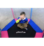 TRAMPOLINA KOJEC DO DOMU I OGRODU 140 PINK