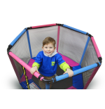 TRAMPOLINA KOJEC DO DOMU I OGRODU 140 PINK