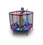 TRAMPOLINA KOJEC DO DOMU I OGRODU 140 PINK