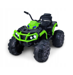 Quad Q2 Zielony na akumulator dla dzieci + MP3