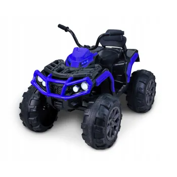 Quad Q2 Niebieski na akumulator dla dzieci + MP3