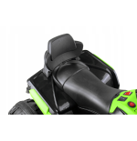 Quad Q2 Zielony na akumulator dla dzieci + MP3