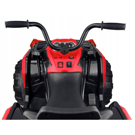 Quad Q2 CZERWONY na akumulator dla dzieci + MP3