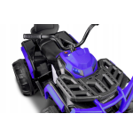 Quad Q2 Niebieski na akumulator dla dzieci + MP3