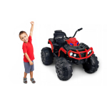 Quad Q2 CZERWONY na akumulator dla dzieci + MP3