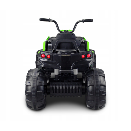 Quad Q2 Zielony na akumulator dla dzieci + MP3