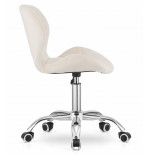 Krzesło obrotowe RIVELLO VELVET LIGHT BEIGE