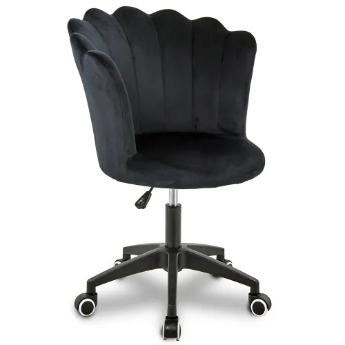 Krzesło/fotel biurowy do pracowni, salonu kosmetycznego FLOWERS Czarny BL