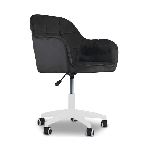 Krzesło/fotel biurowy dla dziecka, salonu, gabinetu, kosmetyczne TRIVAGO CZARNY