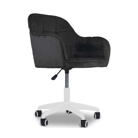 Krzesło/fotel biurowy dla dziecka, salonu, gabinetu, kosmetyczne TRIVAGO CZARNY