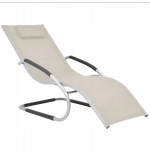 Elegancki nowoczesny Leżak leżanka EDEN Szary