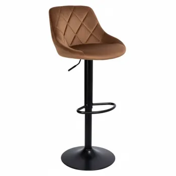 Hoker regulowany Toledo brązowy Velvet