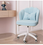 Obrotowy fotel biurowy, krzesło do pracowni, dla dziecka BUENO Niebieskie