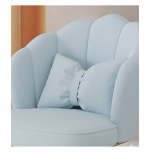 Obrotowy fotel biurowy, krzesło do pracowni, dla dziecka BUENO Niebieskie