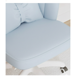 Obrotowy fotel biurowy, krzesło do pracowni, dla dziecka BUENO Niebieskie