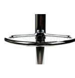 HOKER KRZESŁO BAROWE KUCHENNE Z OPARCIEM/PIKOWANE