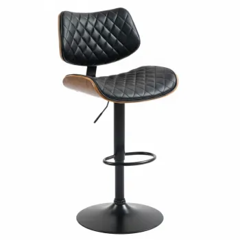 Hoker barowy, obrotowy, do kuchni, salonu MORA CZARNY