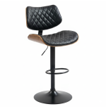 Hoker barowy, obrotowy, do kuchni, salonu MORA CZARNY