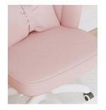 Obrotowy fotel biurowy, krzesło do pracowni, dla dziecka BUENO RÓŻOWE