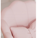 Obrotowy fotel biurowy, krzesło do pracowni, dla dziecka BUENO RÓŻOWE