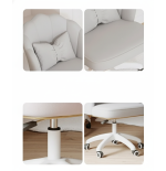 Obrotowy fotel biurowy, krzesło do pracowni, dla dziecka BUENO SZARE