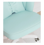 Obrotowy fotel biurowy, krzesło do pracowni, dla dziecka BUENO Turkusowe