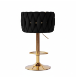 Hoker regulowany Glamour Loft Pleciony MARBELLA czarny