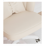 Obrotowy fotel biurowy, krzesło do pracowni, dla dziecka BUENO beżowe