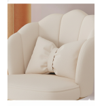 Obrotowy fotel biurowy, krzesło do pracowni, dla dziecka BUENO beżowe