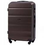 AT01, Duża walizka podróżna Wings L, Coffee