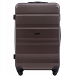 AT01, Duża walizka podróżna Wings L, Coffee