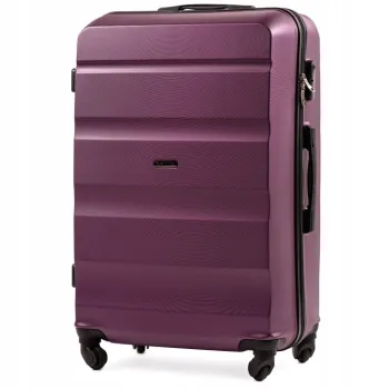 AT01, Duża walizka podróżna Wings L, Dark purple