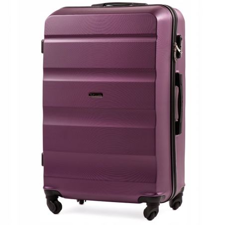 AT01, Duża walizka podróżna Wings L, Dark purple