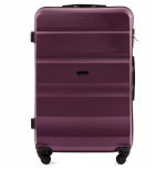 AT01, Duża walizka podróżna Wings L, Dark purple