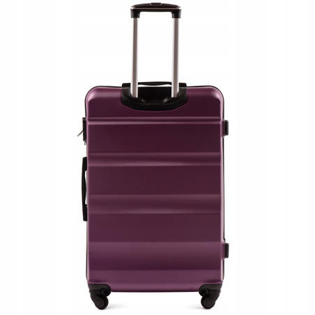 AT01, Duża walizka podróżna Wings L, Dark purple