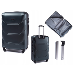 147, Duża walizka podróżna Wings L, Black